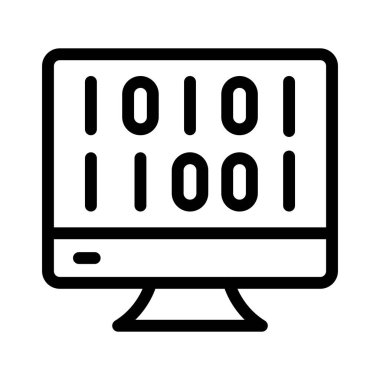 Geliştirme ince çizgi simgesi