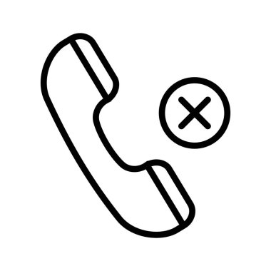 arama uçlu ince çizgi vektör simgesi