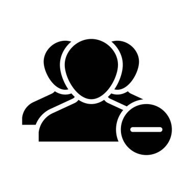 takım glyph düz vektör simgesini kaldırma