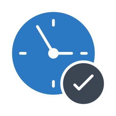 tam son tarih glyph renk vektör simgesi 