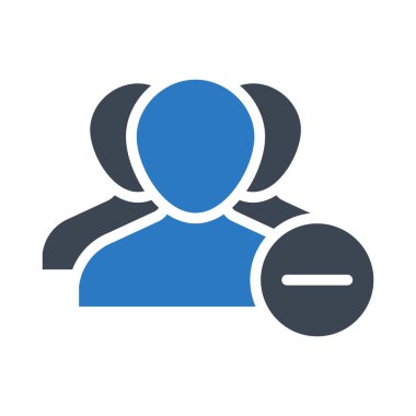 takım glyph renk vektör simgesini kaldırma 