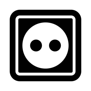 plugin glyph düz vektör simgesi