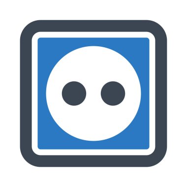 plugin glyph renk vektör simgesi
