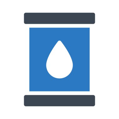 yağ glyph renk vektör simgesi