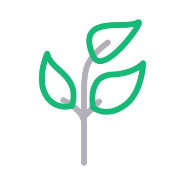 ince renk çizgisi vektör simgesi bırakır