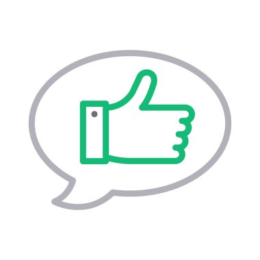 kabarcık ince renk çizgisi vektör simgesi gibi