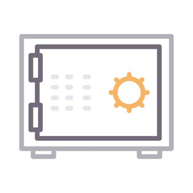 soyunma ince renk çizgisi vektör simgesi