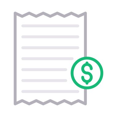 makbuz ince renk çizgisi vektör simgesi