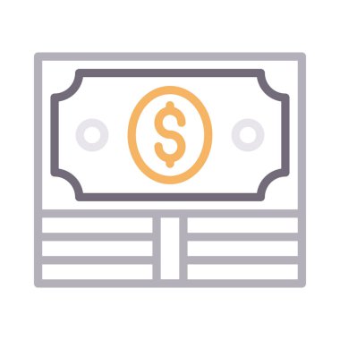 nakit ince renk çizgisi vektör simgesi