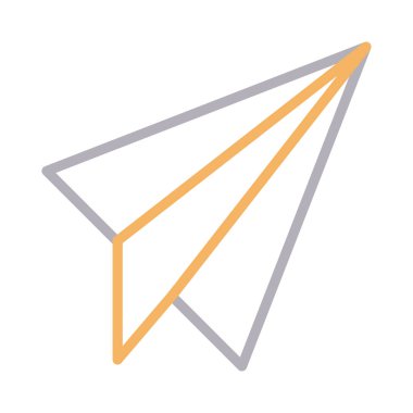 ince renk çizgisi vektör simgesi gönder