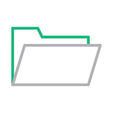 dizin ince renk çizgisi vektör simgesi