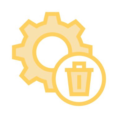 silme ayar ince renk çizgisi vektör simgesi