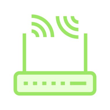 yönlendirici ince renk çizgisi vektör simgesi