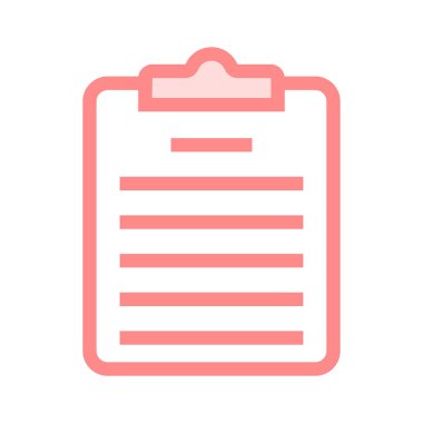 belge ince renk çizgisi vektör simgesi