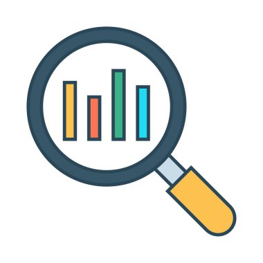 grafik glyph renk vektör simgesi