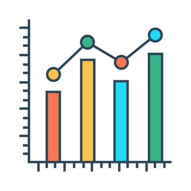 grafik glyph renk vektör simgesi