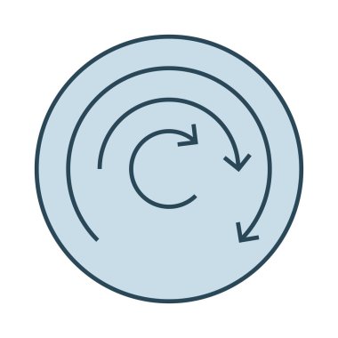 grafik glyph renk vektör simgesi