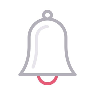 çan ince renk çizgisi vektör simgesi