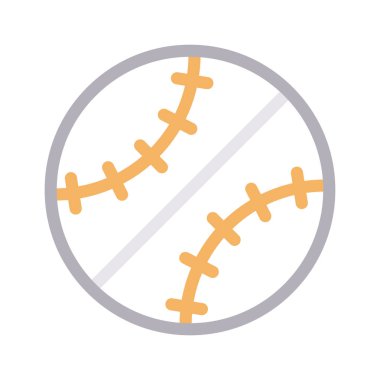 top ince renk çizgisi vektör simgesi