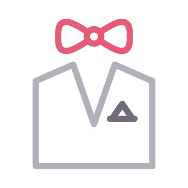 uygun ince renk çizgisi vektör simgesi