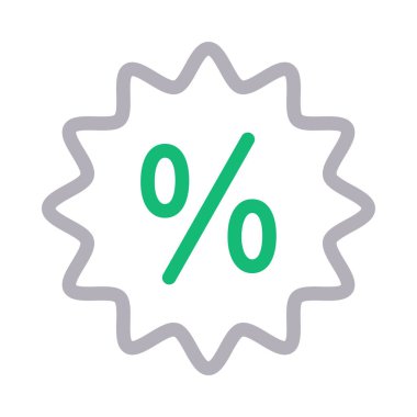 ince renk çizgisi vektör simgesi teklif