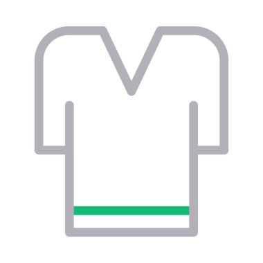 bez ince renk çizgisi vektör simgesi