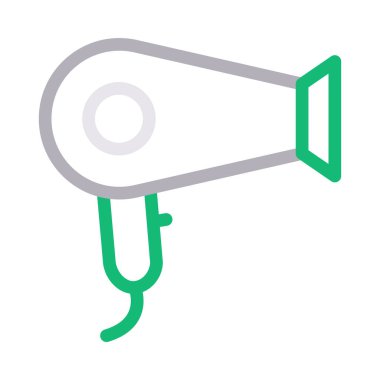 üfleyici ince renk çizgisi vektör simgesi