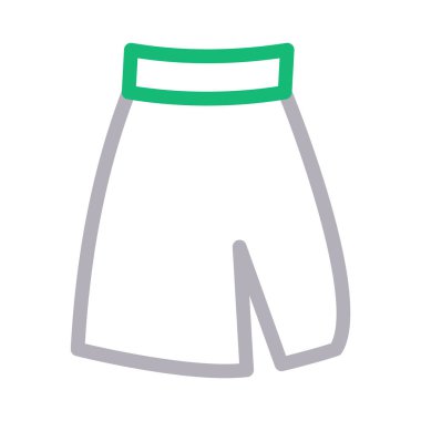 skert ince renk çizgisi vektör simgesi