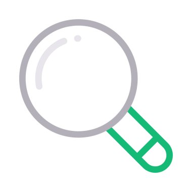 arama ince renk çizgisi vektör simgesi