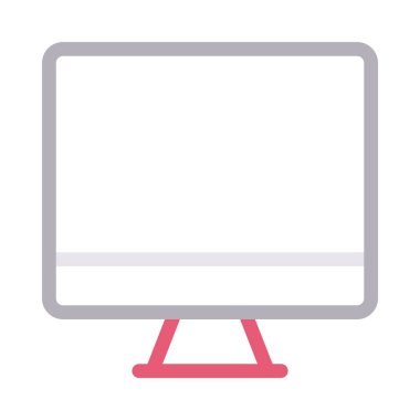 ince renk çizgisi vektör simgesini izleyin