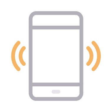 hot spot ince renk çizgisi vektör simgesi