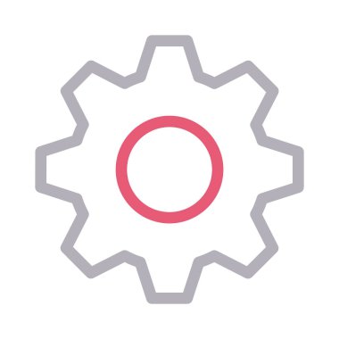 ince renk çizgisi vektör simgesini yapılandırma