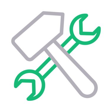 ince renk çizgisi vektör simgesini onarmak