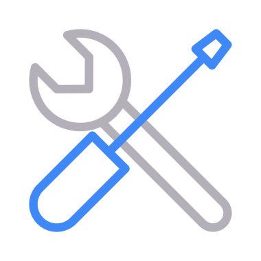 ince renk çizgisi vektör simgesini onarmak