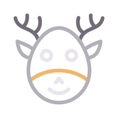  melek ince renk çizgisi vektör simgesi