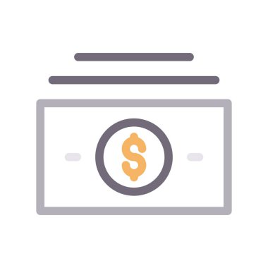 nakit ince renk çizgisi vektör simgesi