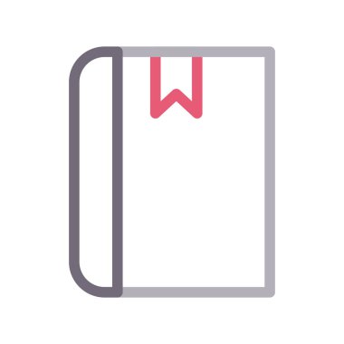 yer imi ince renk çizgisi vektör simgesi