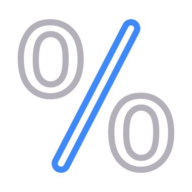 ince renk çizgisi vektör simgesi teklif