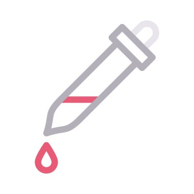 picker ince renk çizgisi vektör simgesi