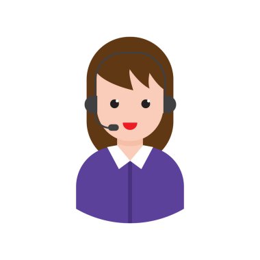 destek glyph düz vektör simgesi