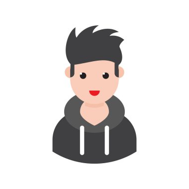 boy glyph düz vektör simgesi