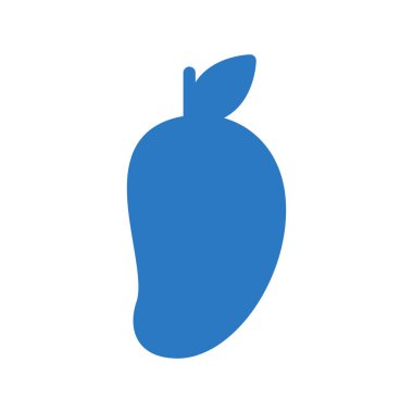mango glyph renk vektör simgesi