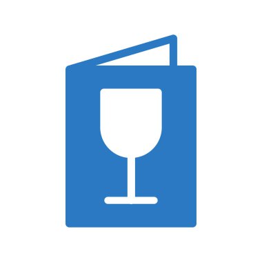 menü glyph renk vektör simgesi