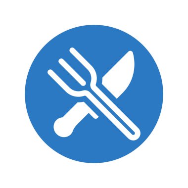 mutfak gereçleri glyph renk vektör simgesi