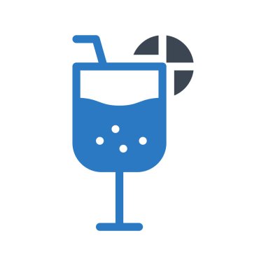 suyu glyph renk vektör simgesi