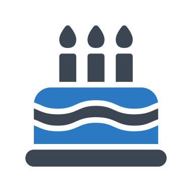 kek glyph renk vektör simgesi