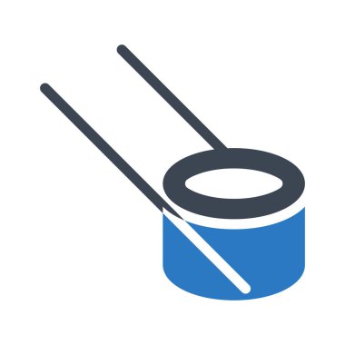 suşi glyph renk vektör simgesi