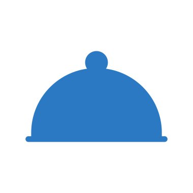 gıda kapağı glyph renk vektör simgesi