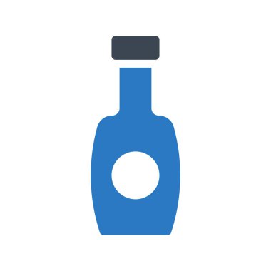 şarap kabartma renk vektörü simgesi