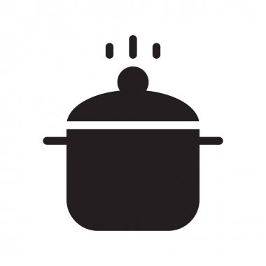 Düz simge vektör pişirme